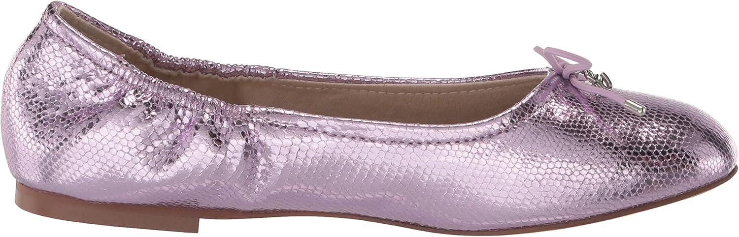 imageSam Edelman Girls Felicia Mini Ballet FlatLilac Quartz