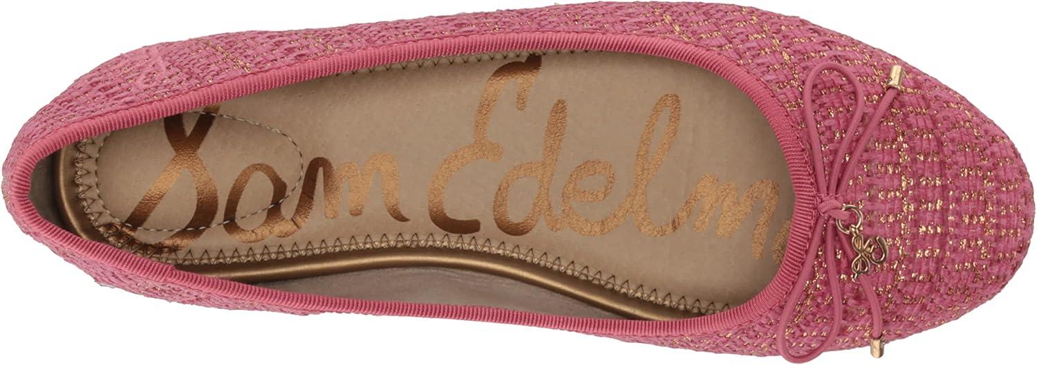 imageSam Edelman Girls Felicia Mini Ballet FlatPink Rose Multi