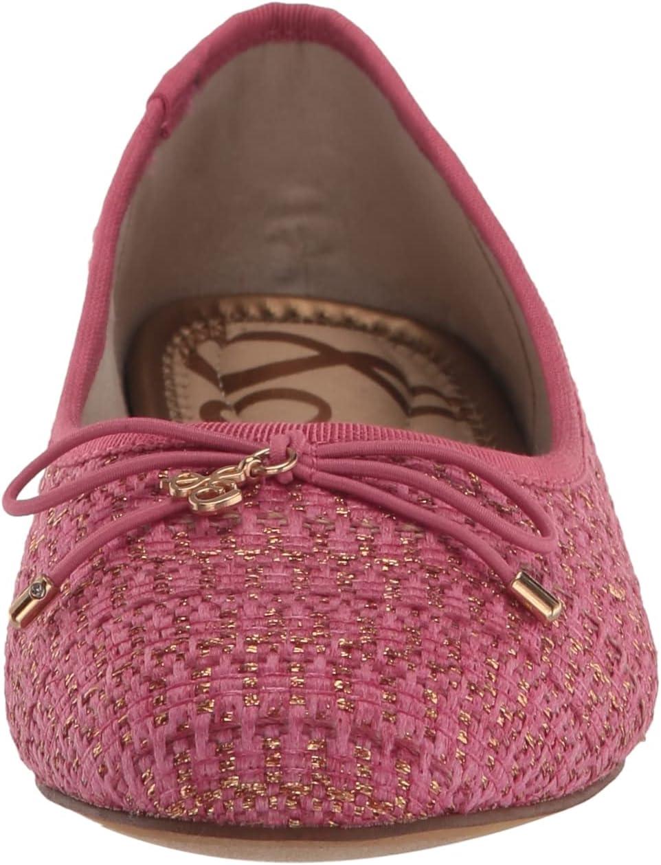 imageSam Edelman Girls Felicia Mini Ballet FlatPink Rose Multi