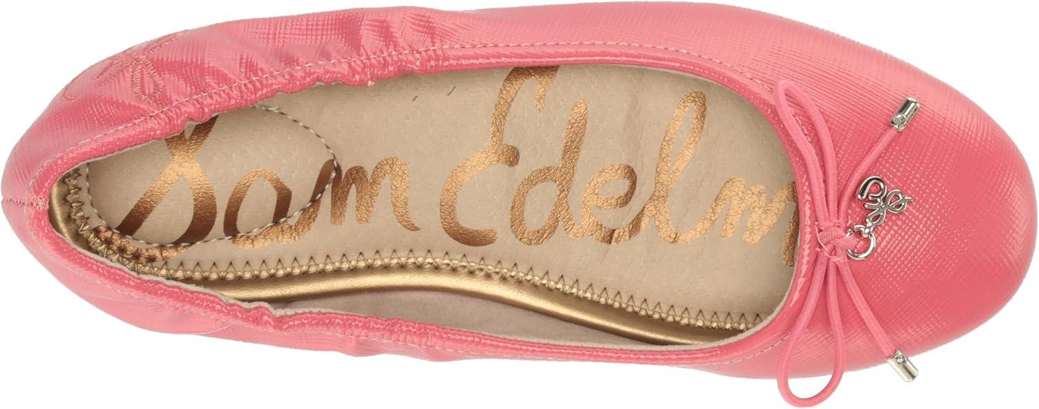 imageSam Edelman Girls Felicia Mini Ballet FlatRose Quartz
