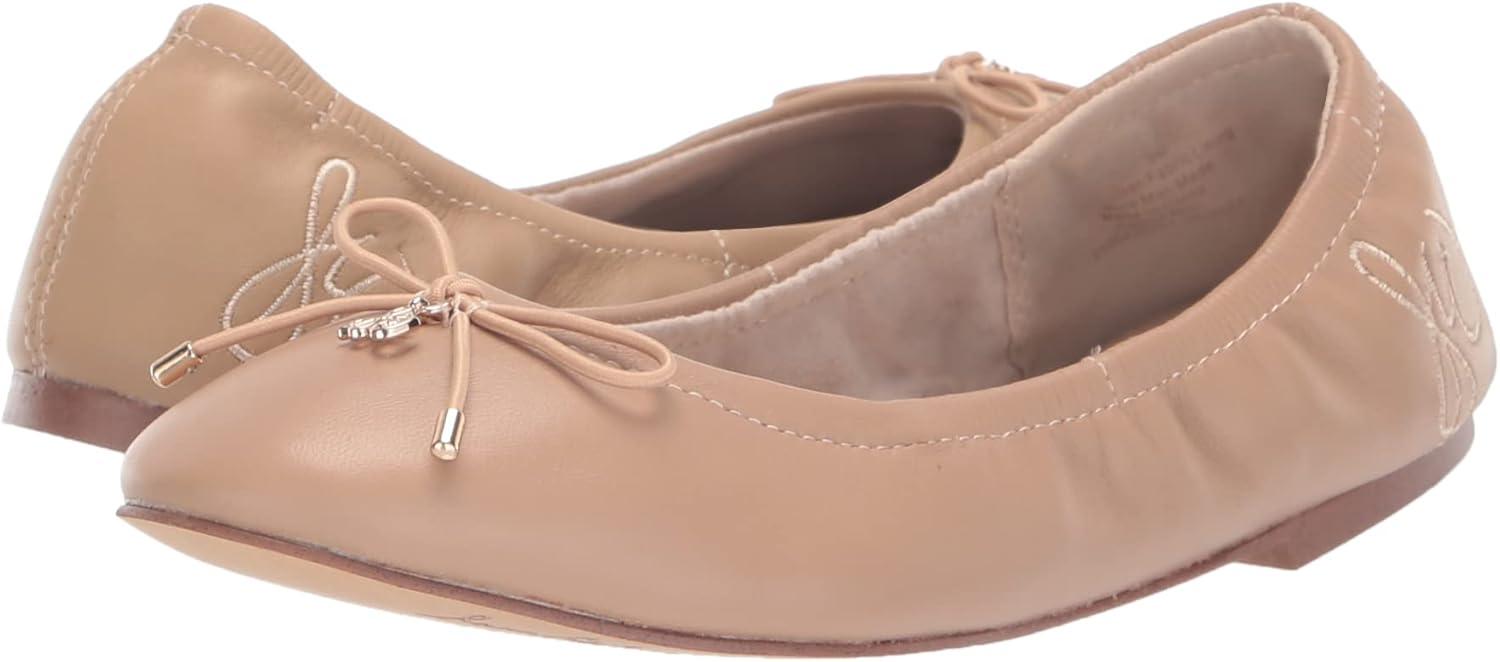 imageSam Edelman Girls Felicia Mini Ballet FlatSoft Beige
