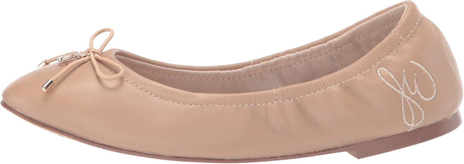 imageSam Edelman Girls Felicia Mini Ballet FlatSoft Beige