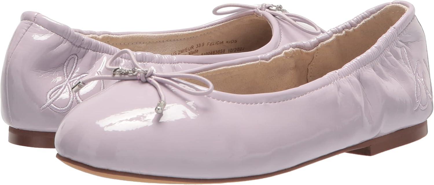 imageSam Edelman Girls Felicia Mini Ballet FlatSoft Lilac