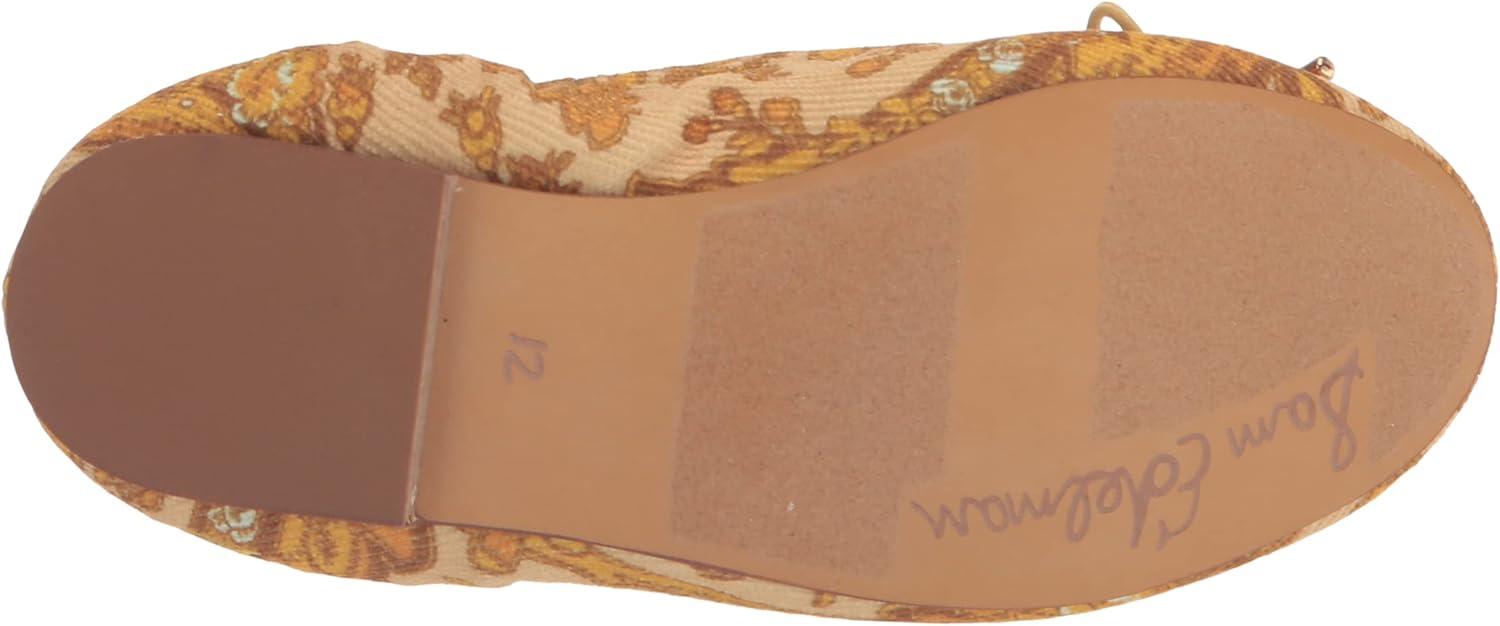 imageSam Edelman Girls Felicia Mini Ballet FlatTumeric