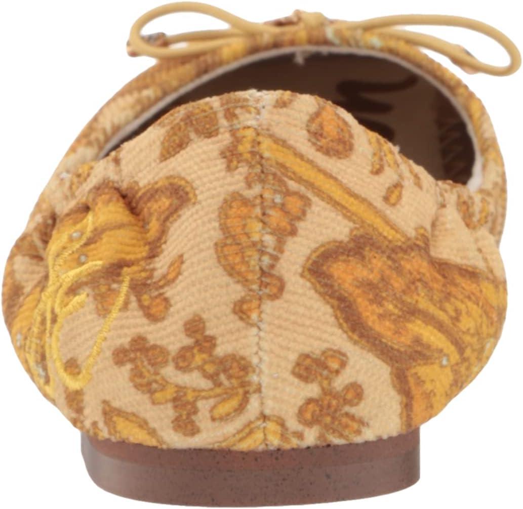 imageSam Edelman Girls Felicia Mini Ballet FlatTumeric