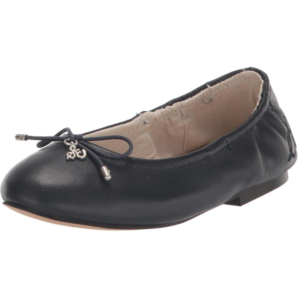 imageSam Edelman Girls Felicia Mini Ballet FlatBaltic Navy