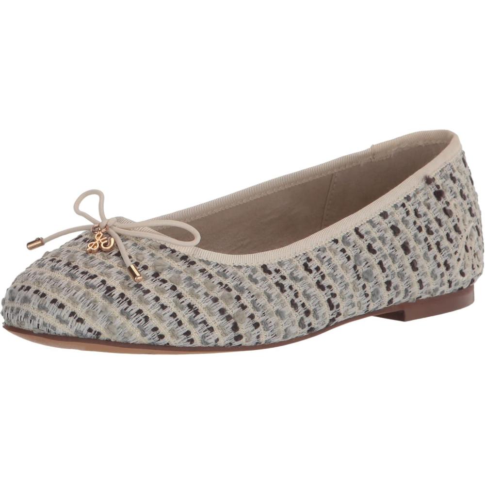 imageSam Edelman Girls Felicia Mini Ballet FlatBlue Multi