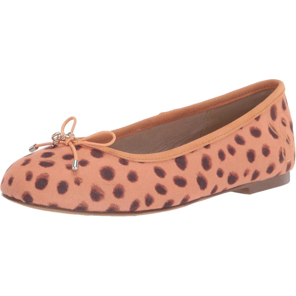 imageSam Edelman Girls Felicia Mini Ballet FlatBright White