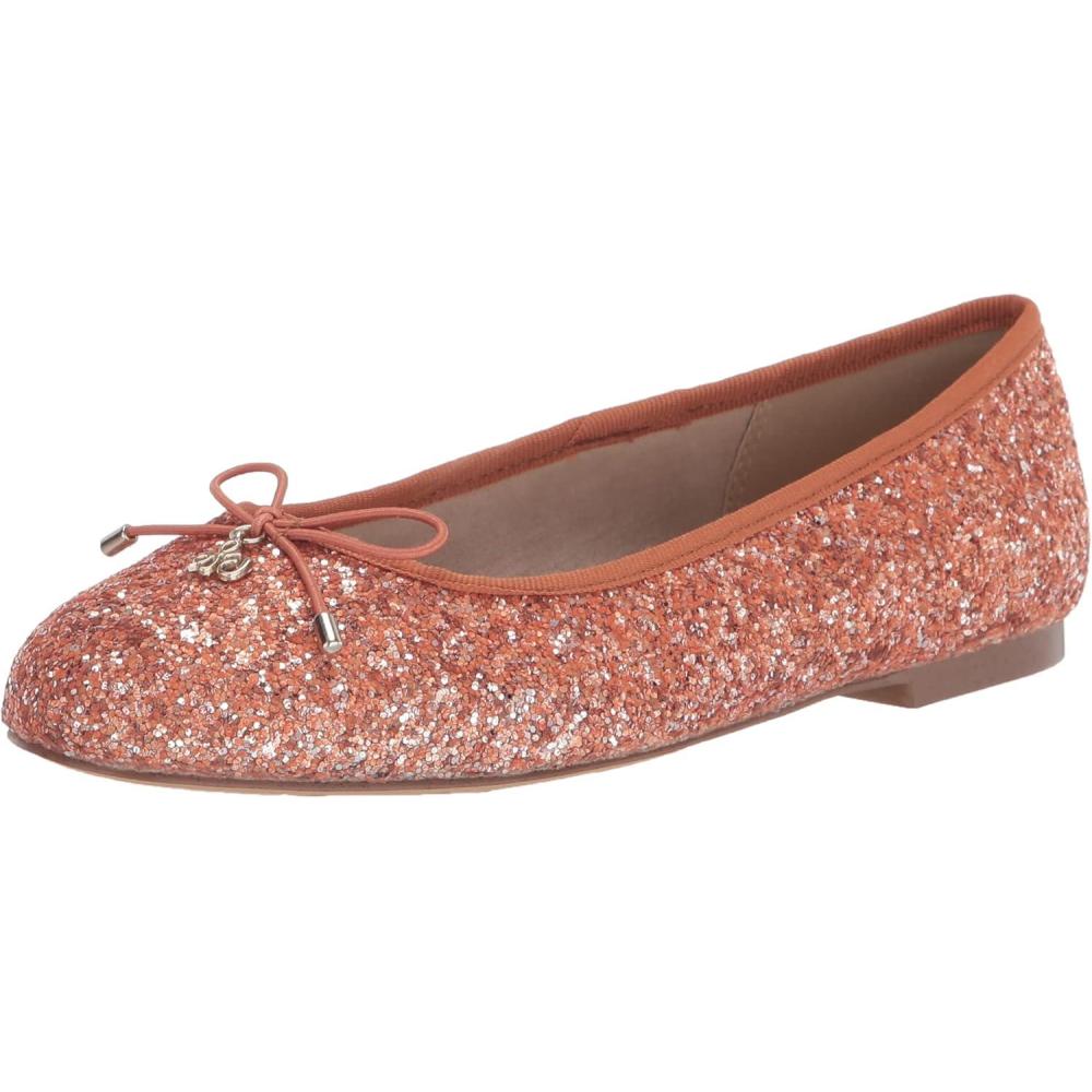 imageSam Edelman Girls Felicia Mini Ballet FlatCanyon Clay