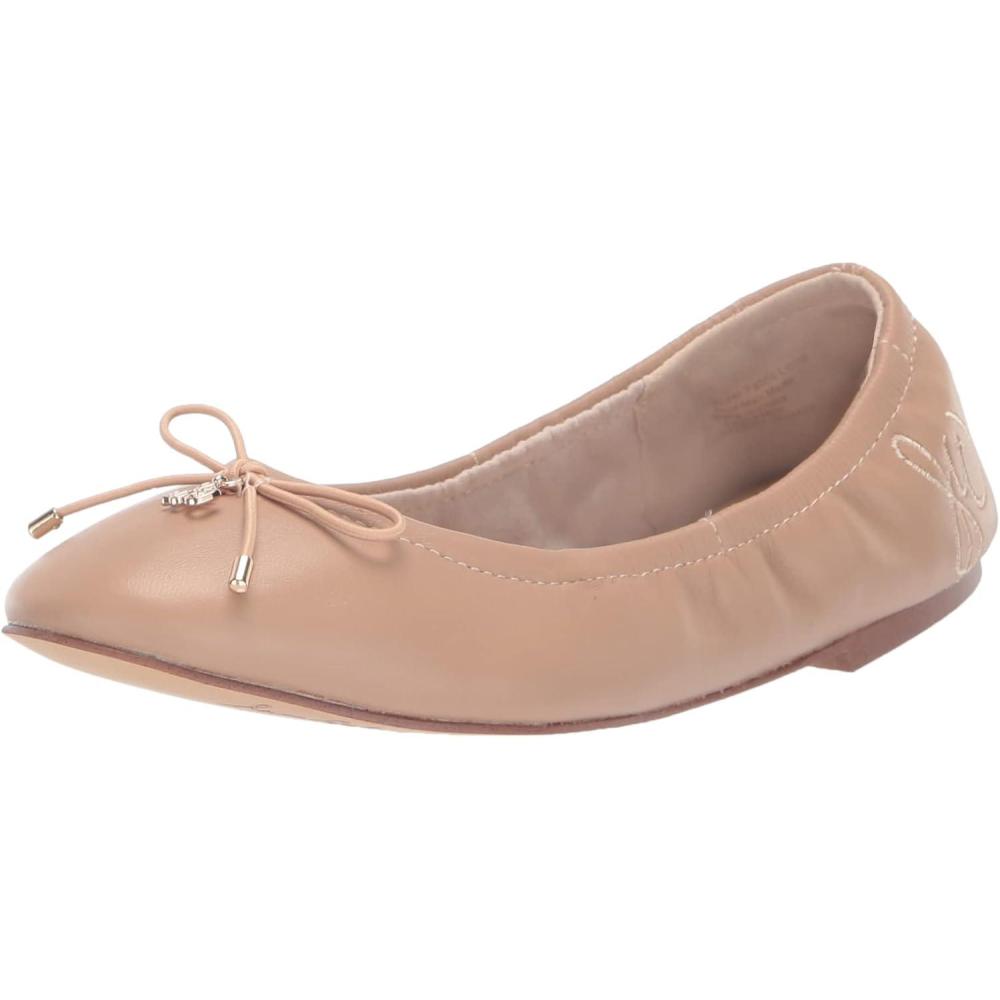 imageSam Edelman Girls Felicia Mini Ballet FlatSoft Beige