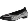 David Tate Women’s Flats(Black Snake Print)