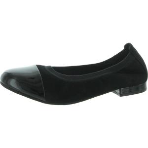David Tate Women’s Flats(Black Suede/Patent)