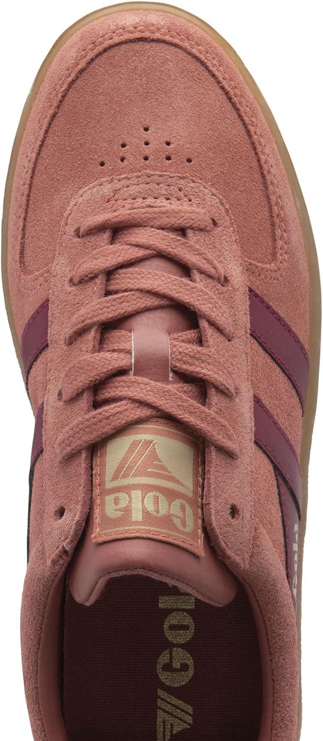 imageGola Womens Grandslam Suede SneakerClayCeriseGum