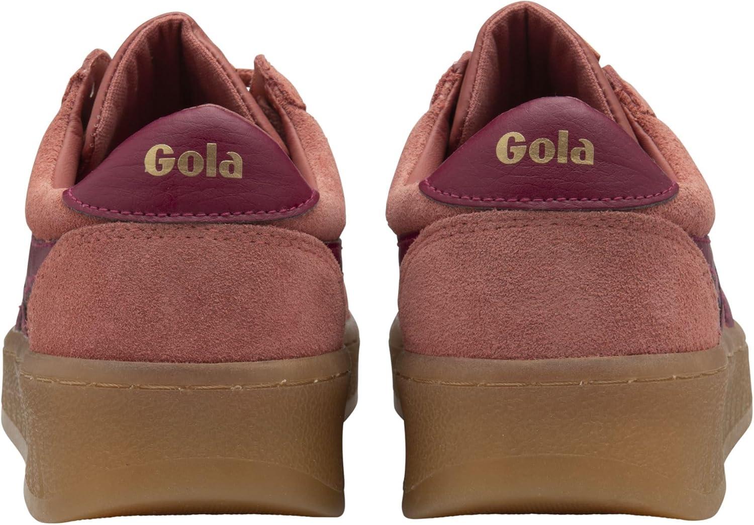 imageGola Womens Grandslam Suede SneakerClayCeriseGum