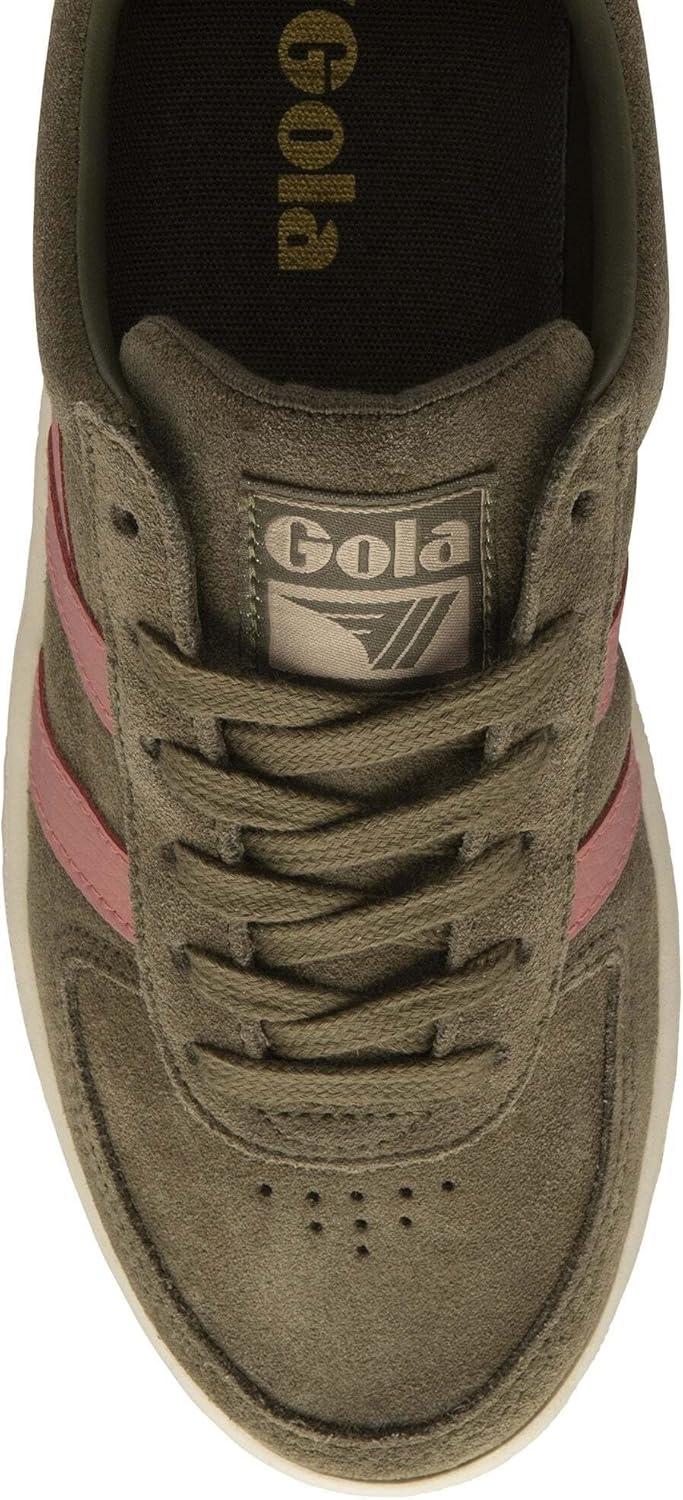 imageGola Womens Grandslam Suede SneakerKhakiCoral Pink