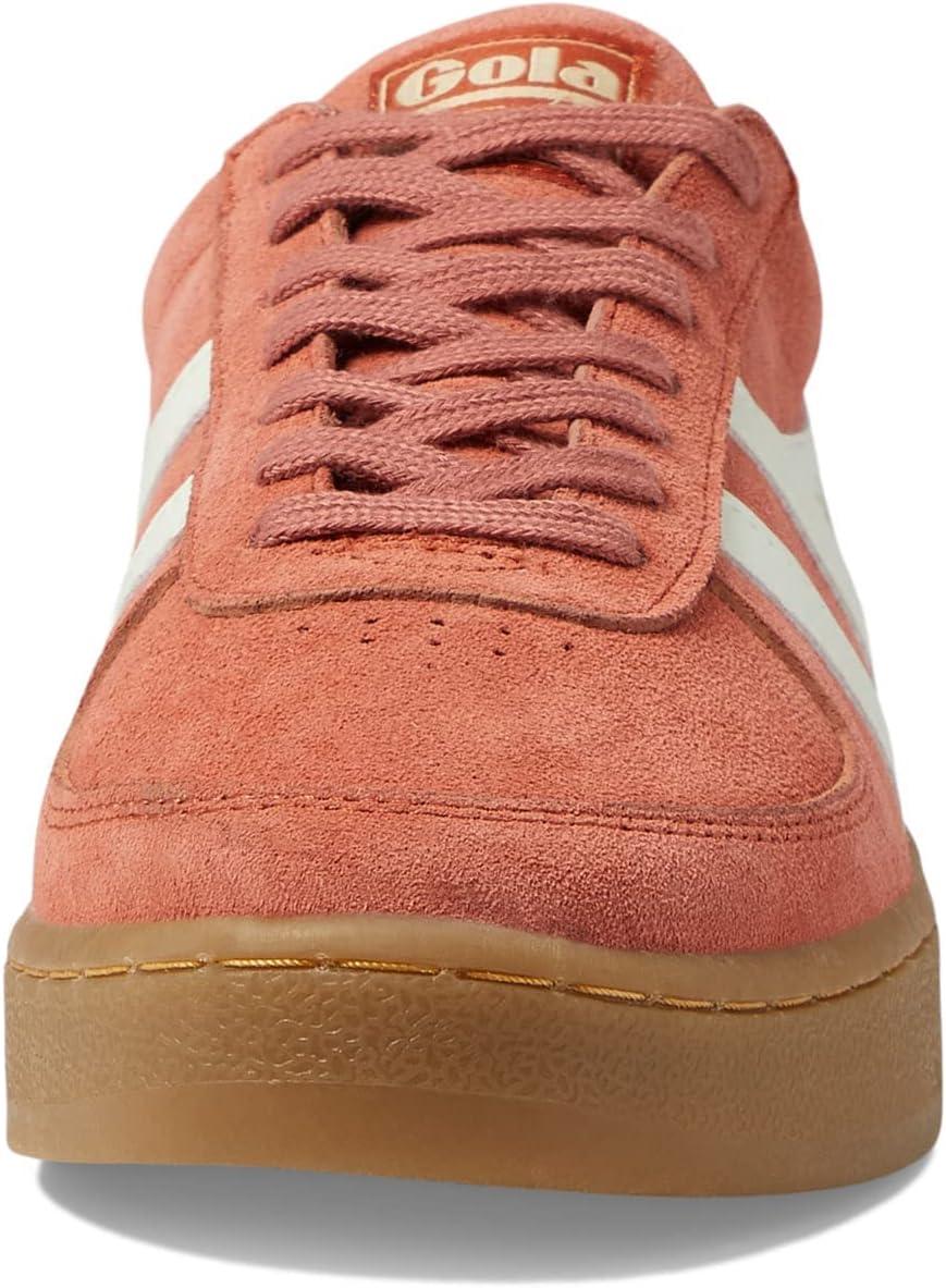 imageGola Womens Grandslam Suede SneakerOrange SpiceOffwhiteGum