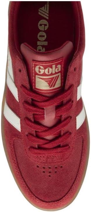 imageGola Womens Grandslam Suede SneakerRedOff WhiteGum