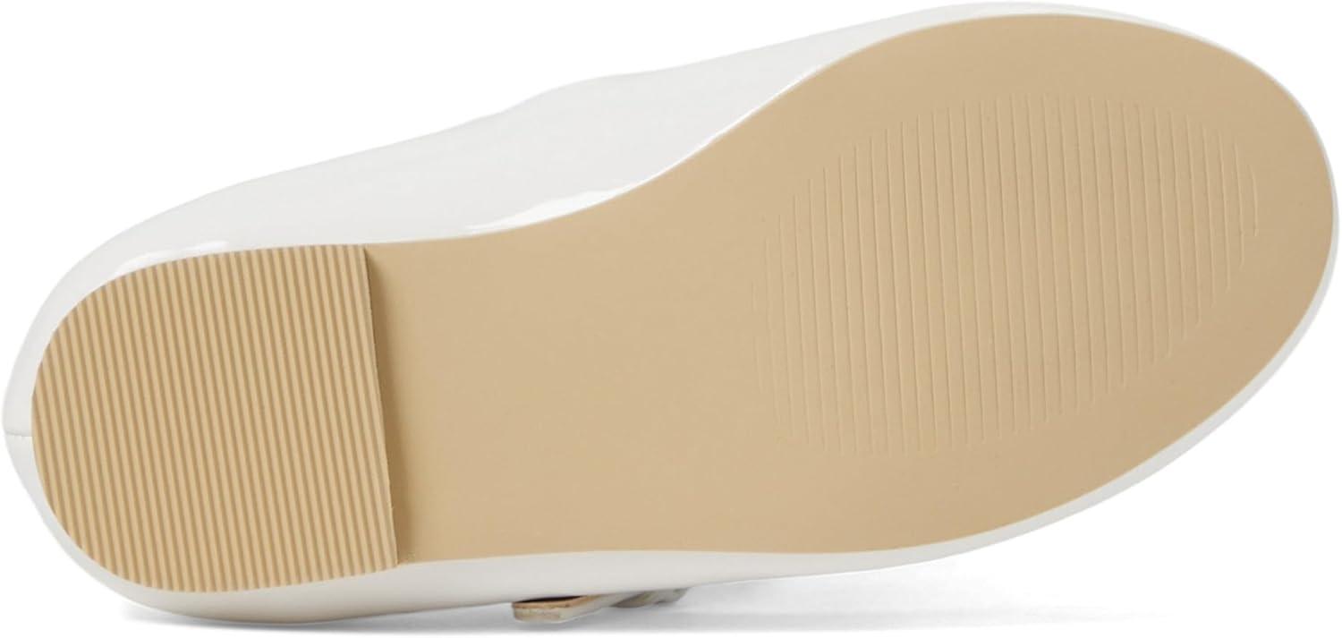 imageJanie and Jack Girls Mary Jane Flat ToddlerLittle Big Kid BalletWhite