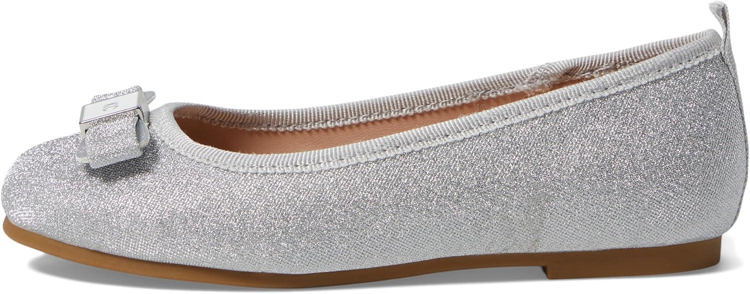 imageKenneth Cole REACTION Girls Daisy Rylee Littile Big Kid Ballet FlatSilver