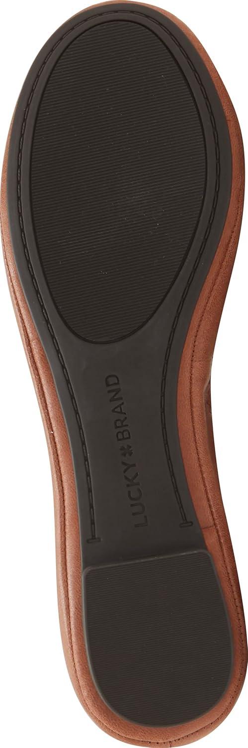 imageLucky Brand Womens Emmie Ballet FlatBourbon