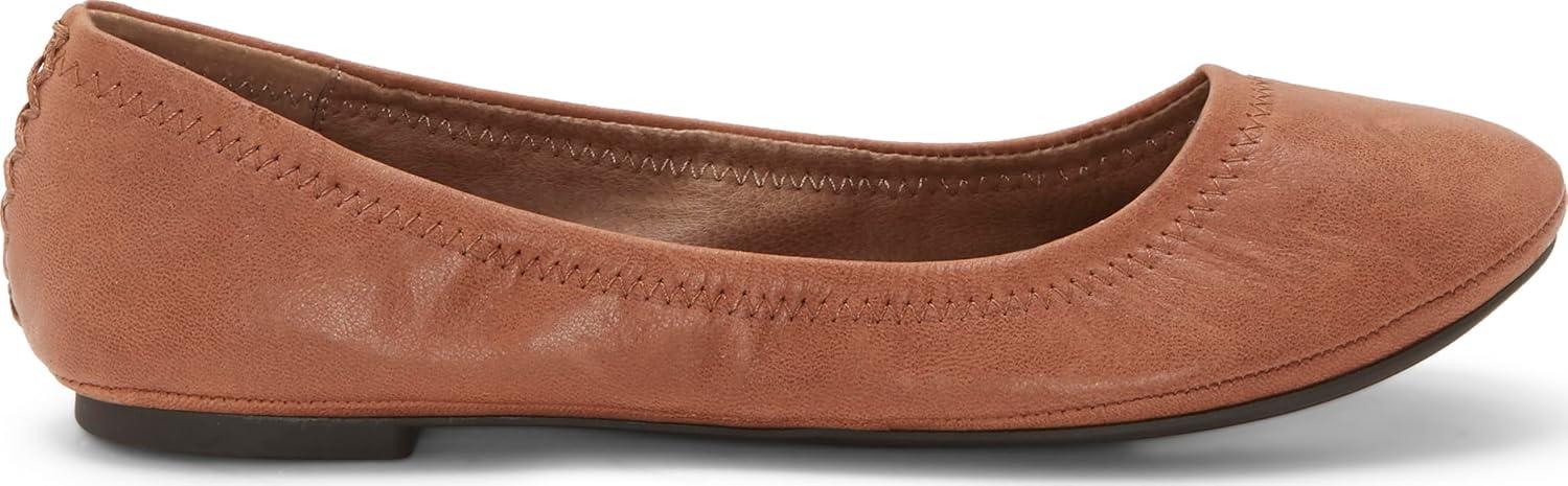 imageLucky Brand Womens Emmie Ballet FlatBourbon