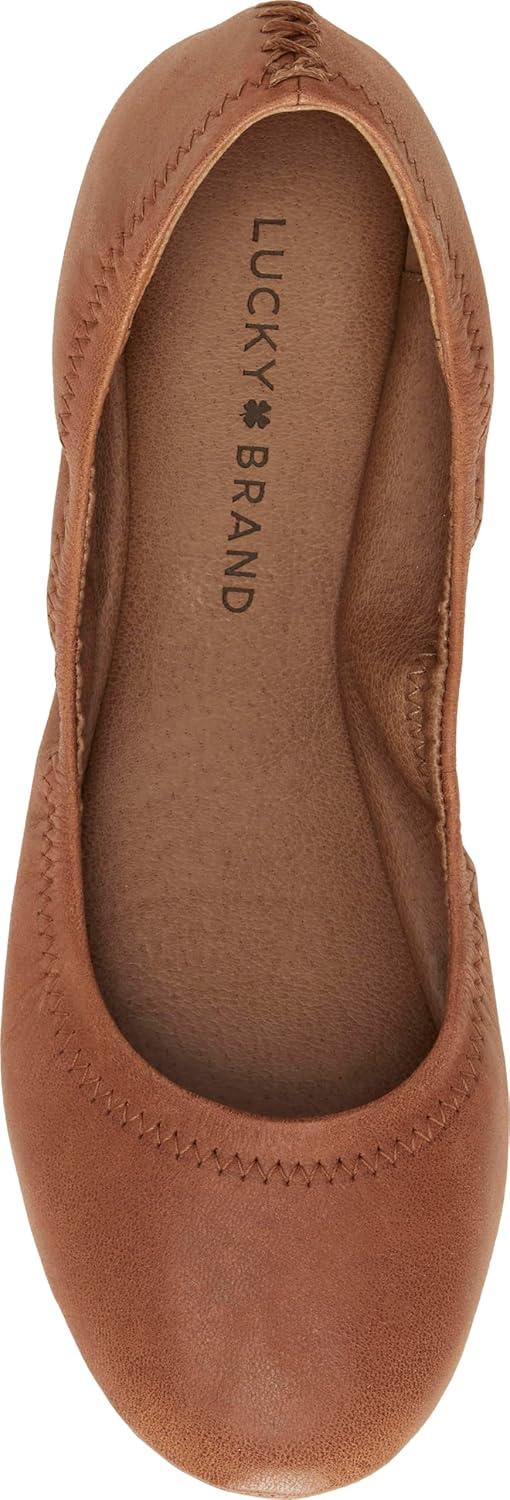imageLucky Brand Womens Emmie Ballet FlatBourbon
