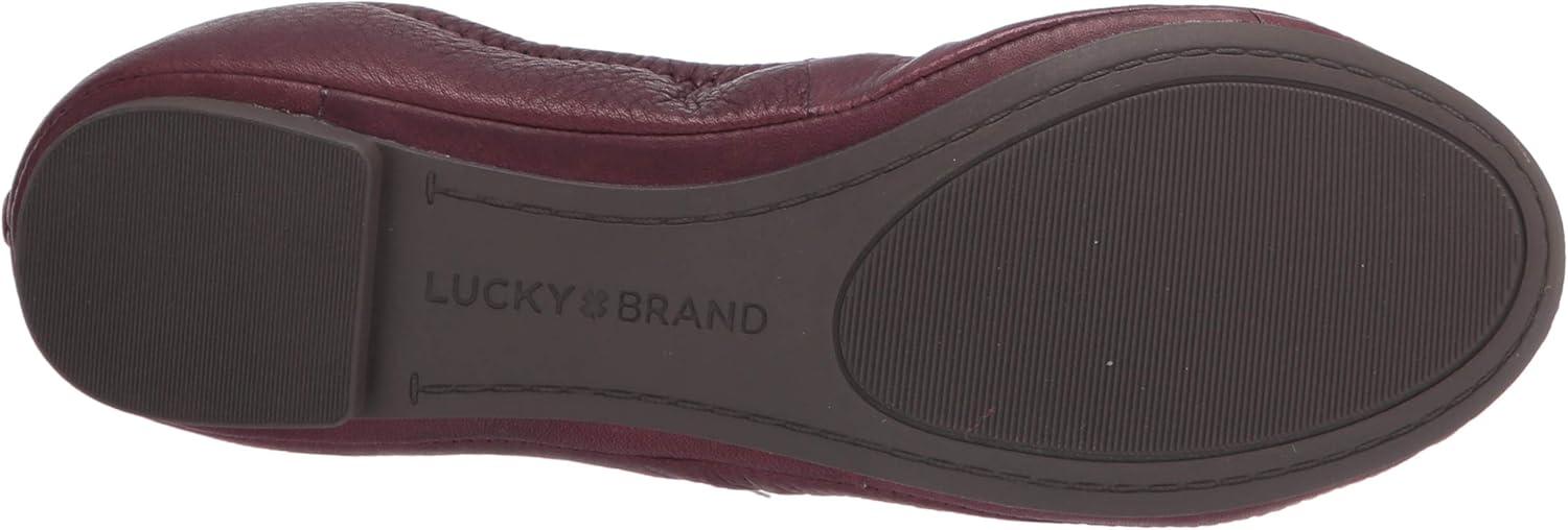 imageLucky Brand Womens Emmie Ballet FlatDeep Mahogan