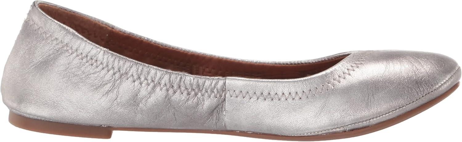 imageLucky Brand Womens Emmie Ballet FlatPewter Silver