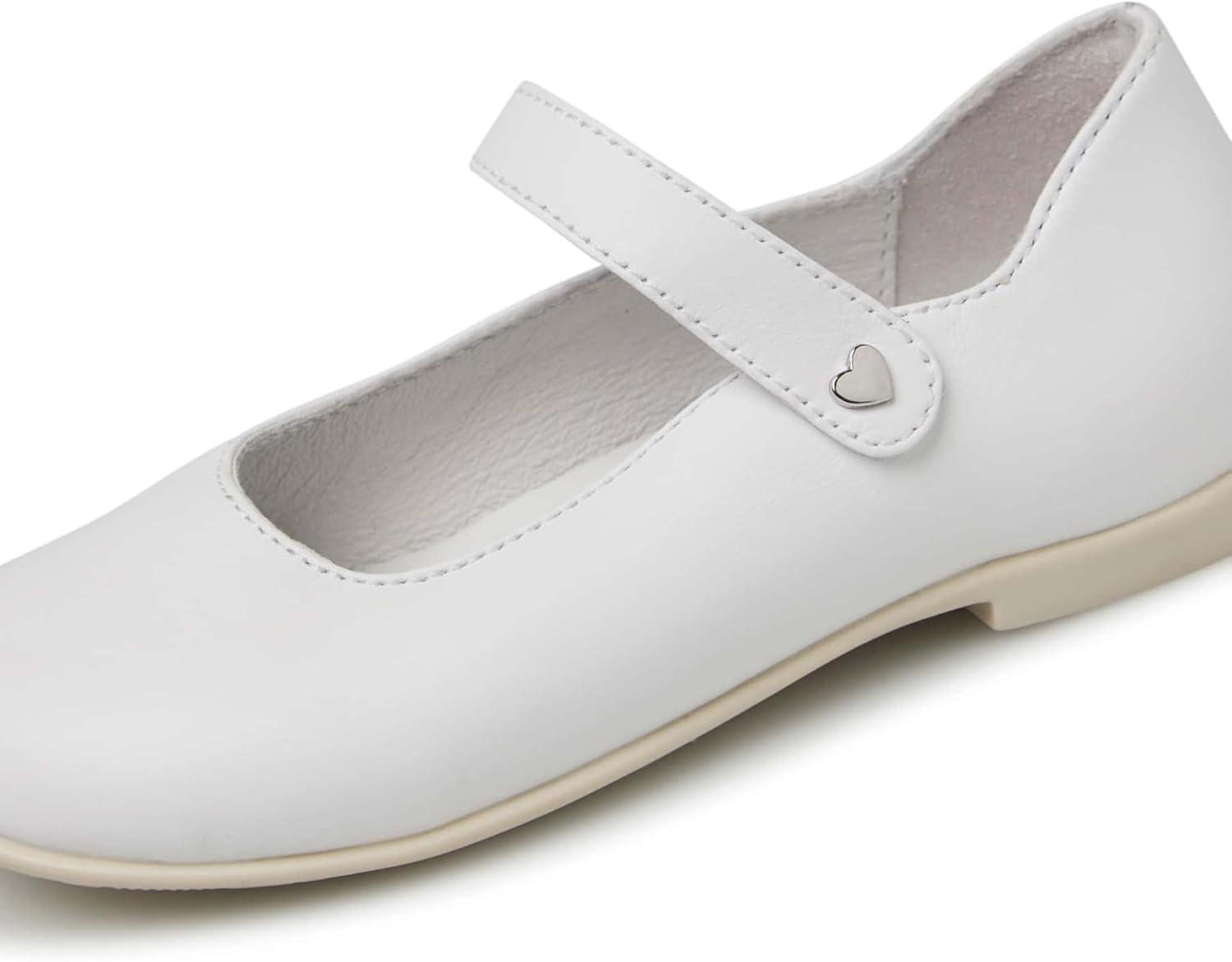 imageNaturino Girls Miul ToddlerLittle Kid Ballet FlatWhite
