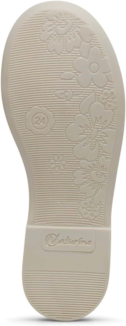 imageNaturino Girls Miul ToddlerLittle Kid Ballet FlatWhite