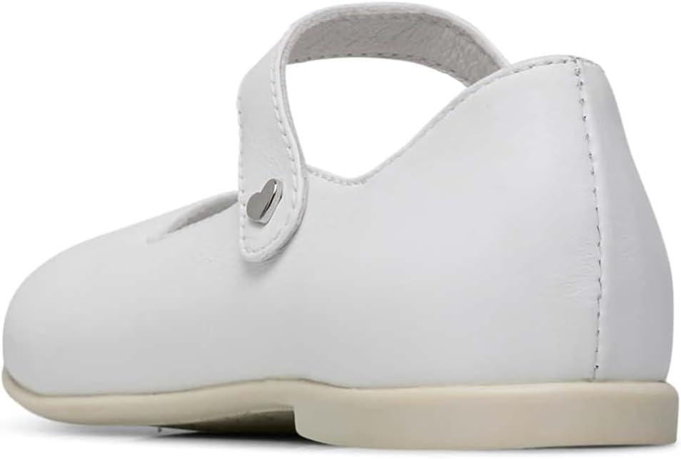 imageNaturino Girls Miul ToddlerLittle Kid Ballet FlatWhite