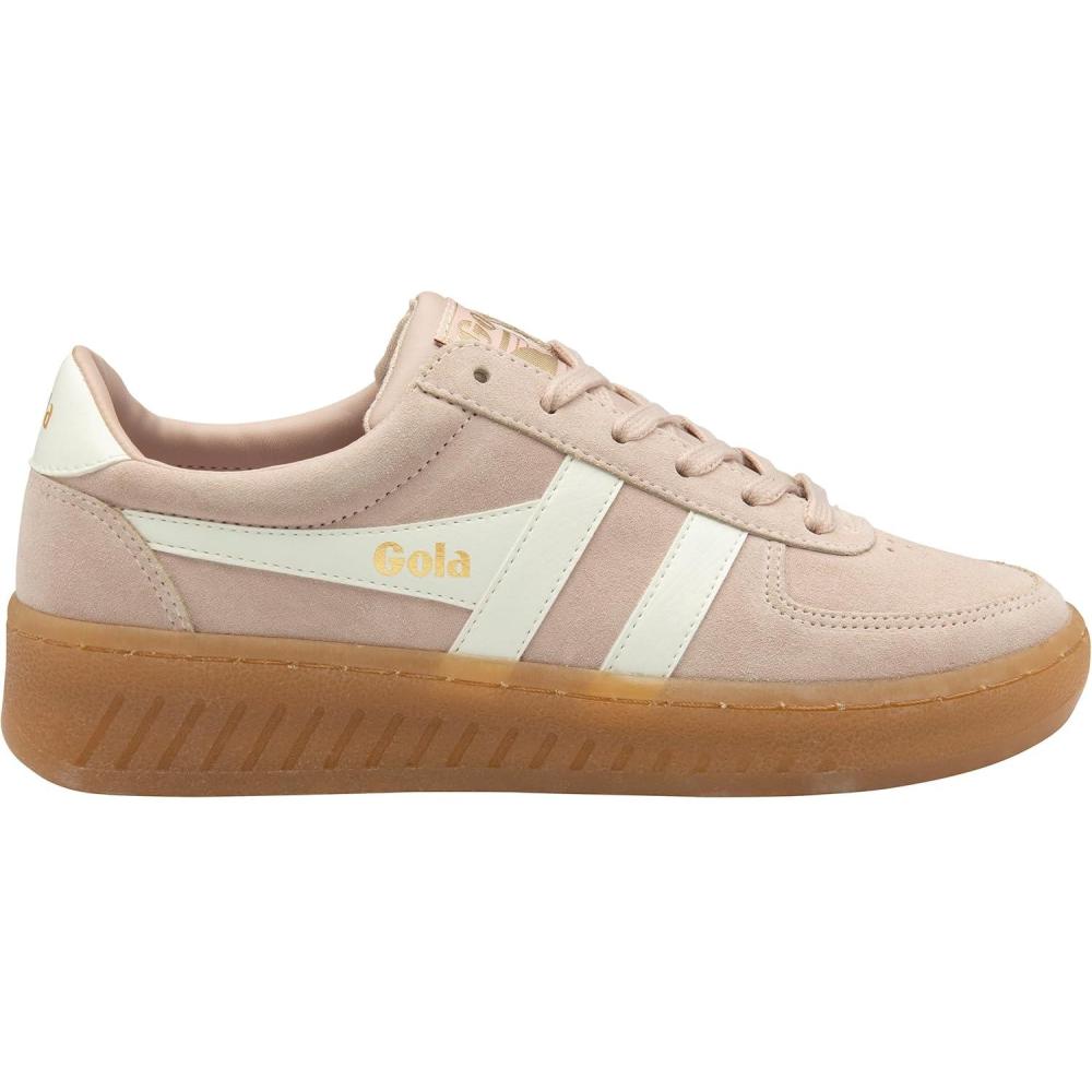 imageGola Womens Grandslam Suede SneakerRoseOff WhiteGum