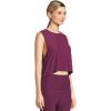 Beyond Yoga Women’s Featherweight Minimal Cropped Tank(Aubergine/Beet)