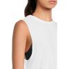 Beyond Yoga Women’s Featherweight Minimal Cropped Tank(Cloud White)