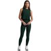 Beyond Yoga Women’s Featherweight Minimal Cropped Tank(Dark Spruce Green Heather)
