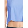 Beyond Yoga Women’s Featherweight Minimal Cropped Tank(Flower Blue Heather)