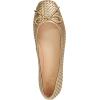 Dune London Women’s Heights Ballet Flat(Gold)