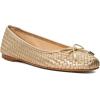Dune London Women’s Heights Ballet Flat(Gold)