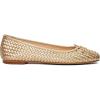 Dune London Women’s Heights Ballet Flat(Gold)