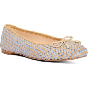 Dune London Women’s Heights Ballet Flat(Blue)