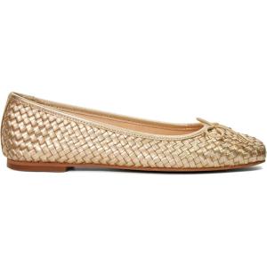 Dune London Women’s Heights Ballet Flat(Gold)
