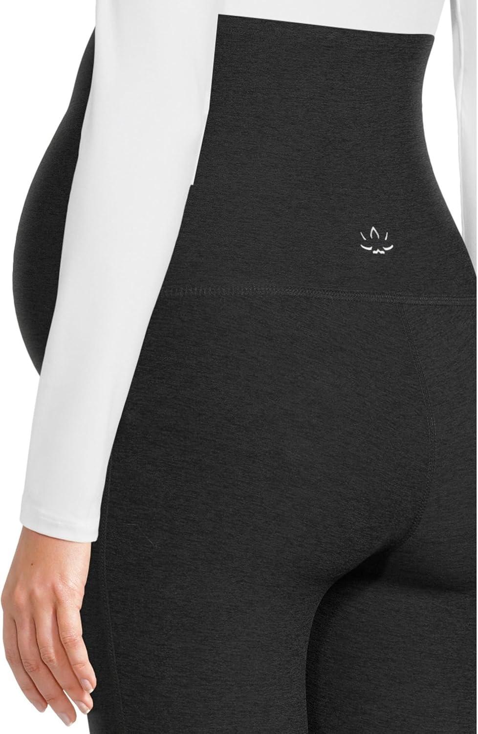 imageBeyond Yoga Womens Spacedye Practice Maternity PantsDarkest Night 1