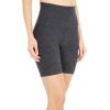 Beyond Yoga Women’s Spacedye Keep Pace 7″ Short(Black/Charcoal)