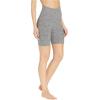 Beyond Yoga Women’s Spacedye Keep Pace 7″ Short(Black/White)