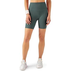 Beyond Yoga Women’s Spacedye Keep Pace 7″ Short(Storm Heather)