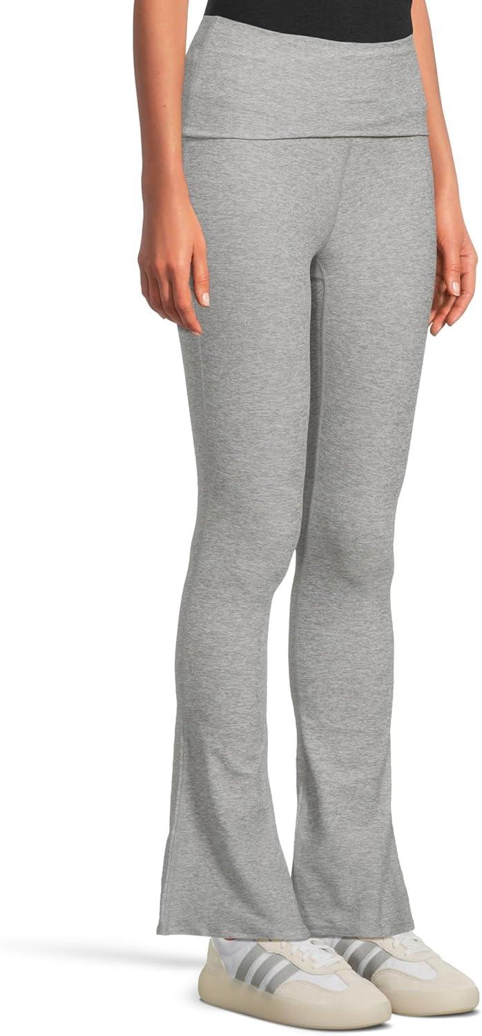 imageBeyond Yoga Womens Spacedye Foldover PantsSilver Mist
