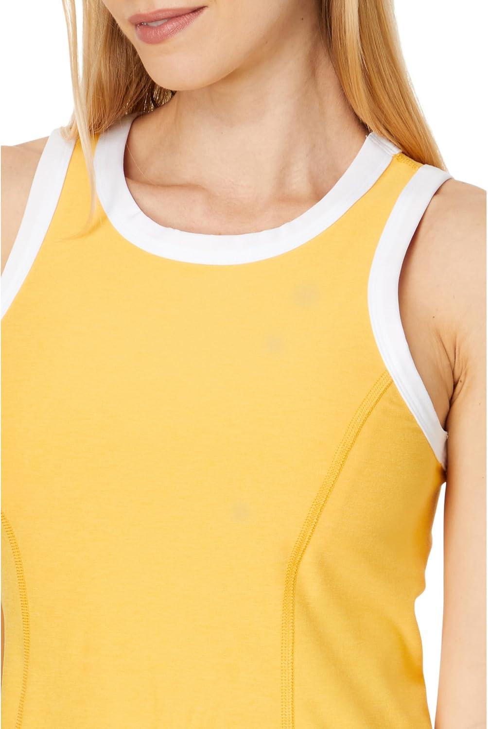 imageBeyond Yoga Womens Spacedye Outlines DressSunflower HeatherCloud White