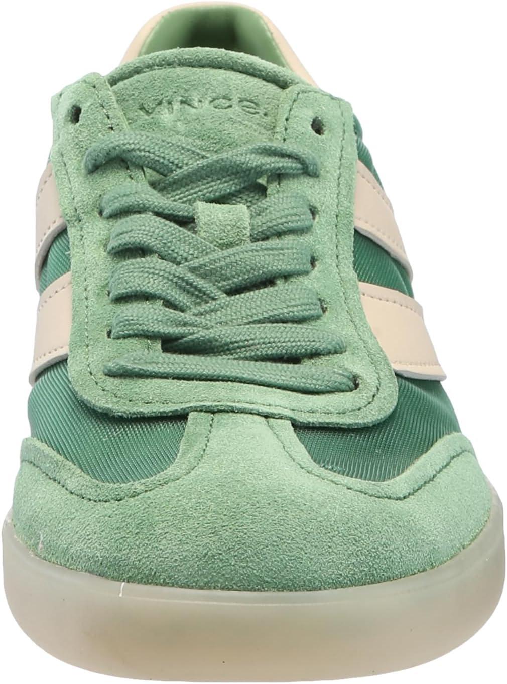imageVince Womens Oasis SneakersApple Mint Mesh Suede