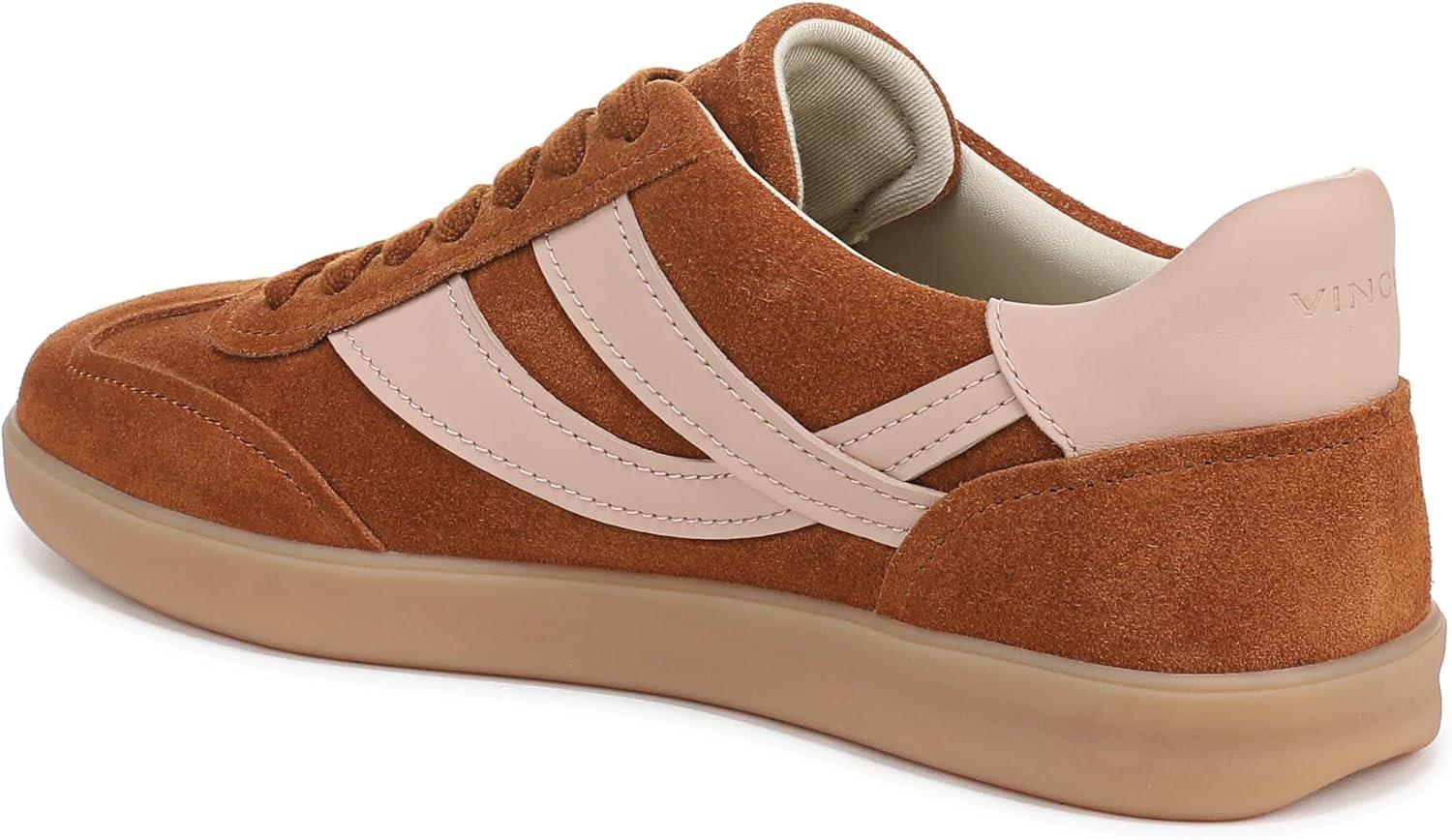 imageVince Womens Oasis SneakersBright SapBlush SuedeLeather