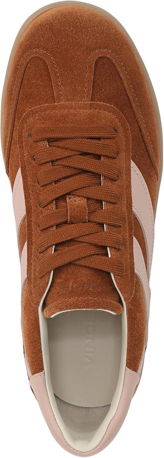 imageVince Womens Oasis SneakersBright SapBlush SuedeLeather